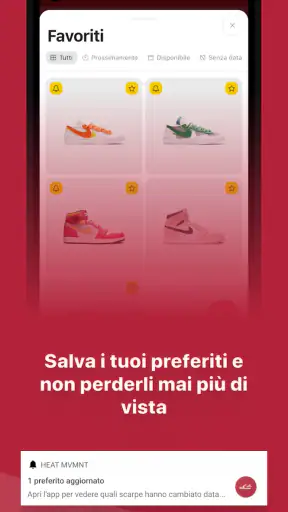 HEAT MVMNT - Sneaker App screenshot