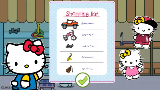 Hello Kitty: Supermercato screenshot