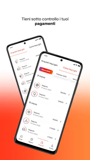 HeyLight - Paga a rate screenshot