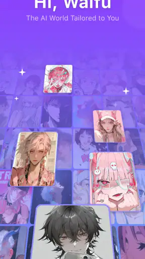 HiWaifu: amico AI e Waifu Hub screenshot