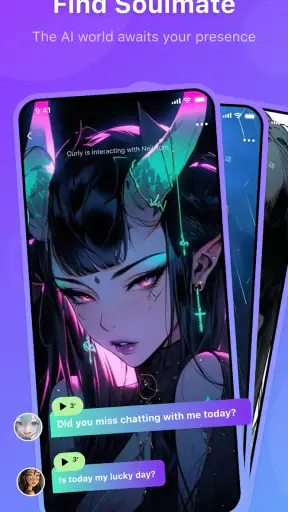 HiWaifu: amico AI e Waifu Hub screenshot