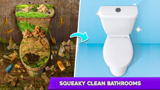Home ASMR Makeover: Wash Games screenshot
