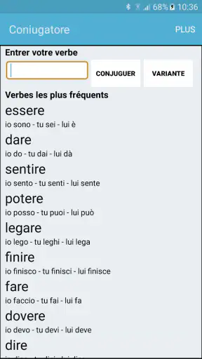 Il Coniugatore screenshot