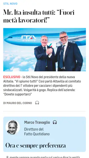 Il Fatto Quotidiano screenshot