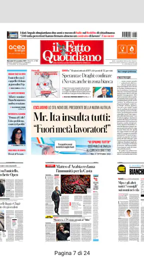 Il Fatto Quotidiano screenshot