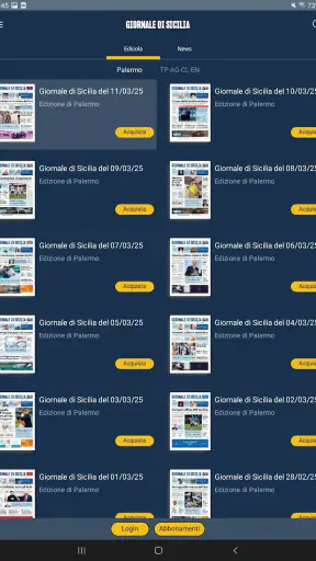 Il Giornale di Sicilia screenshot