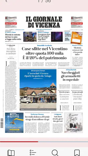 Il Giornale di Vicenza Digital screenshot
