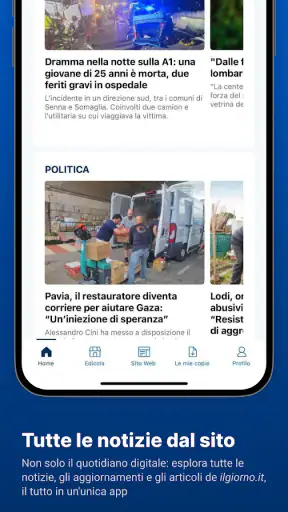 IL GIORNO screenshot