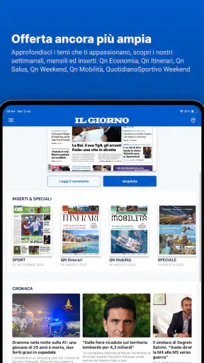 IL GIORNO screenshot