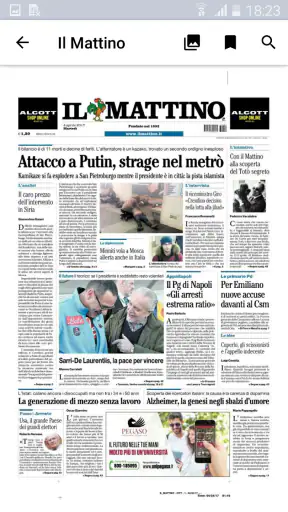 Il Mattino screenshot