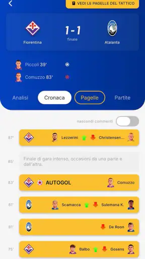Il Tattico - Calcio e Fanta screenshot