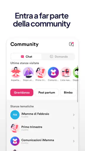 iMamma: gravidanza e maternità screenshot