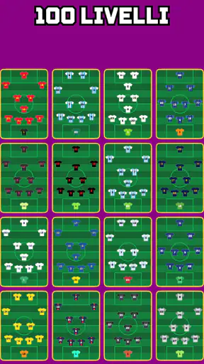 Indovina la Formazione Calcio screenshot