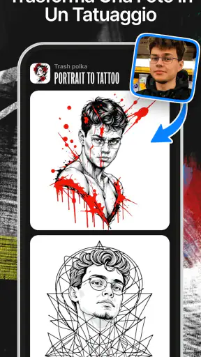 Ink AI: Prova e Crea Tatuaggi screenshot