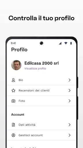 Instapro per professionisti screenshot