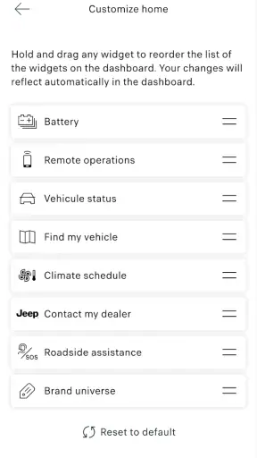 Jeep® 2.0 – Compass 2026 screenshot