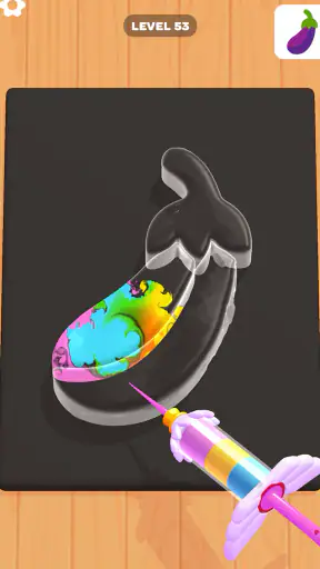 Jelly Dye: Gioco ASMR screenshot