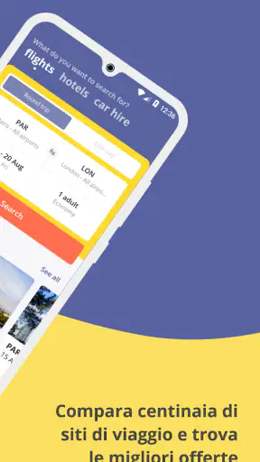Jetcost: voli, hotel, auto screenshot