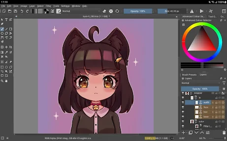 Krita screenshot