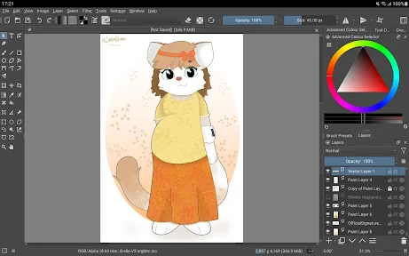 Krita screenshot