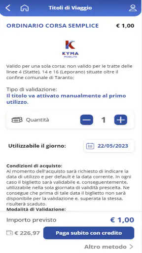 KYMA Mobilità screenshot