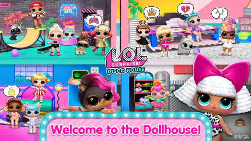 L.O.L. Surprise! Casa-Disco screenshot