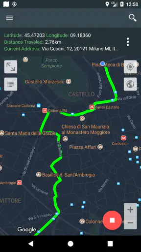 La mia posizione: mappe GPS screenshot