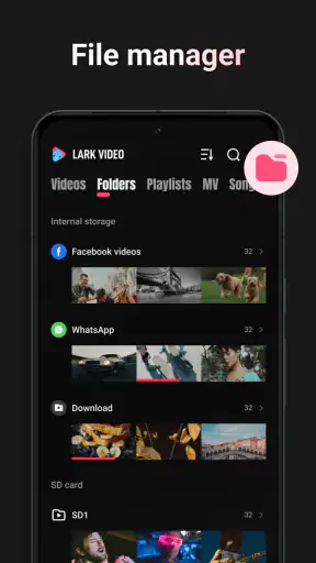 Lark Video: Lettore Video HD screenshot