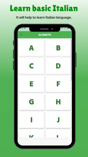 Learn basic Italian screenshot
