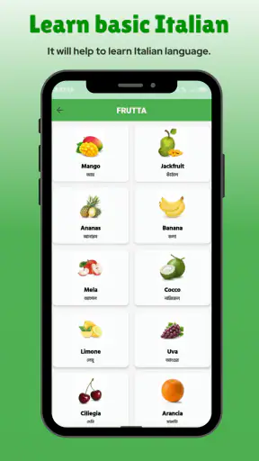 Learn basic Italian screenshot