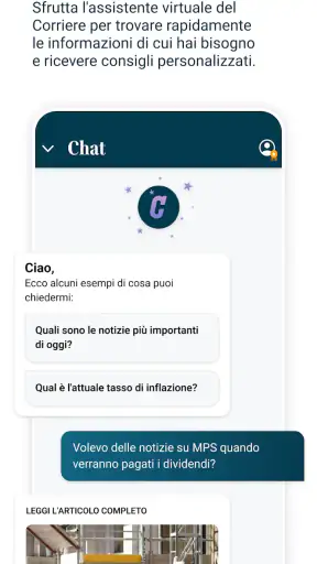 L'Economia Corriere della Sera screenshot