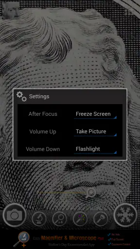 Lente di ingrandimento screenshot