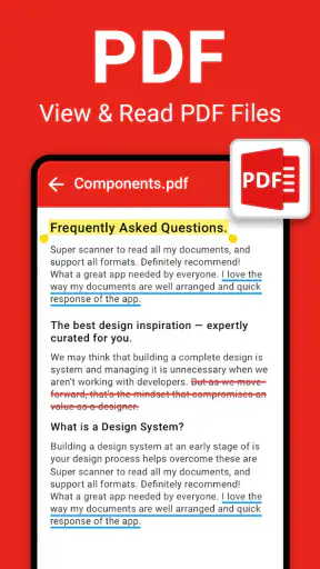 Lettore di documenti: File PDF screenshot