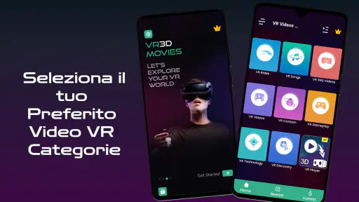 Lettore di film VR screenshot