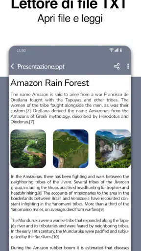Lettore di tutti i documenti screenshot