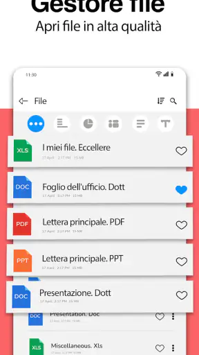 Lettore di tutti i documenti screenshot