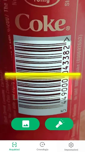 Lettore e scanner codici QR screenshot