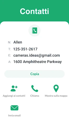 Lettore e scanner codici QR screenshot