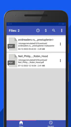 Lettore PDF e Visualizzatore screenshot