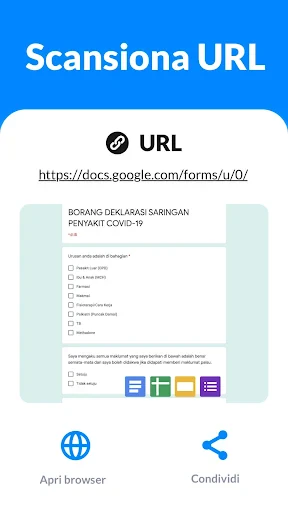 Lettore QR Code, Scan Barcode screenshot