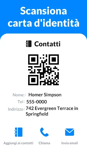 Lettore QR Code, Scan Barcode screenshot