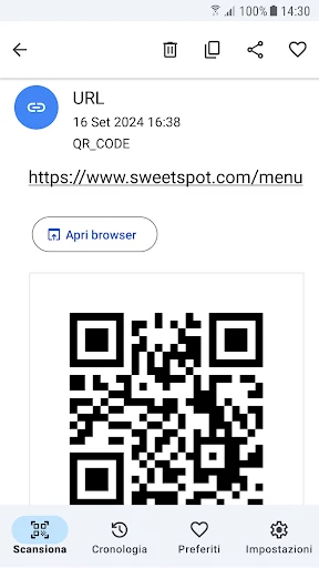 Lettore QR - Niente pubblicità screenshot
