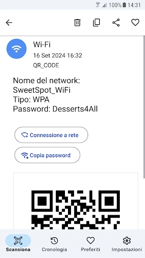 Lettore QR - Niente pubblicità screenshot