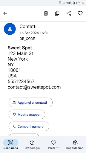 Lettore QR - Niente pubblicità screenshot