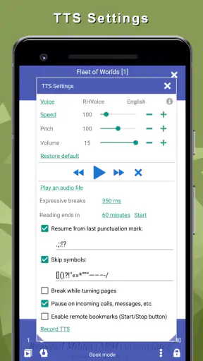 Lettore TTS: voce i libri screenshot