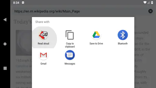 Lettore Vocale di testi screenshot