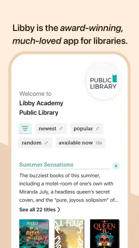 Libby, di OverDrive screenshot