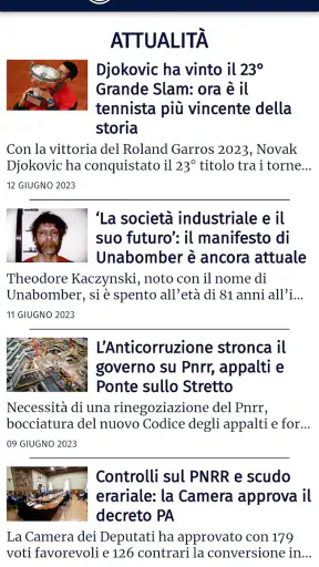 L'Indipendente screenshot