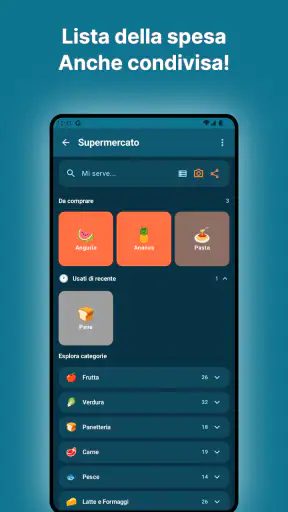 Listi! Carte fedeltà e spesa screenshot