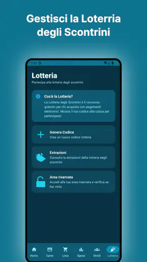Listi! Carte fedeltà e spesa screenshot
